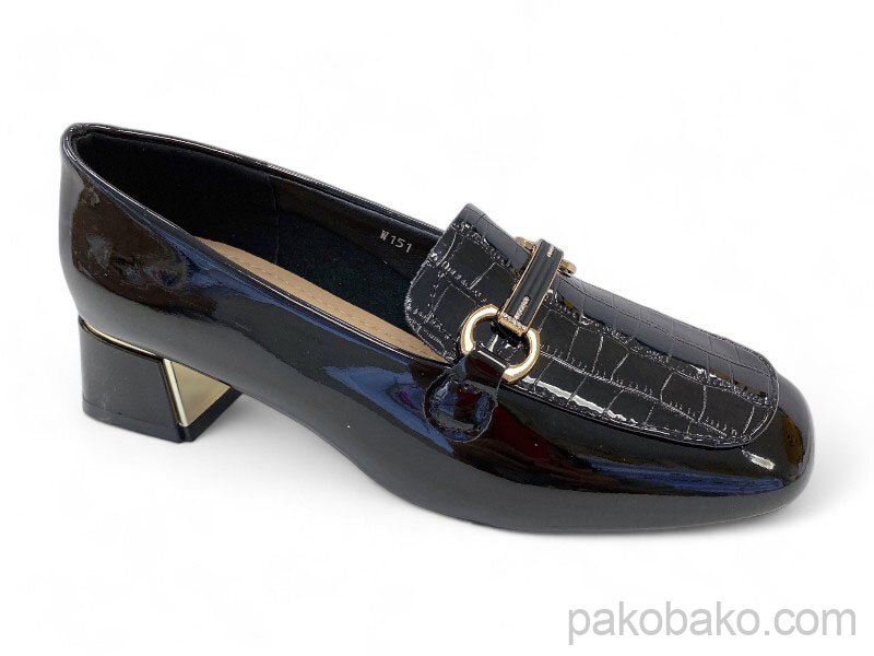 Low Shoes Clibee W151 Black — women's shoes wholesale to ParadObuvi.ua
