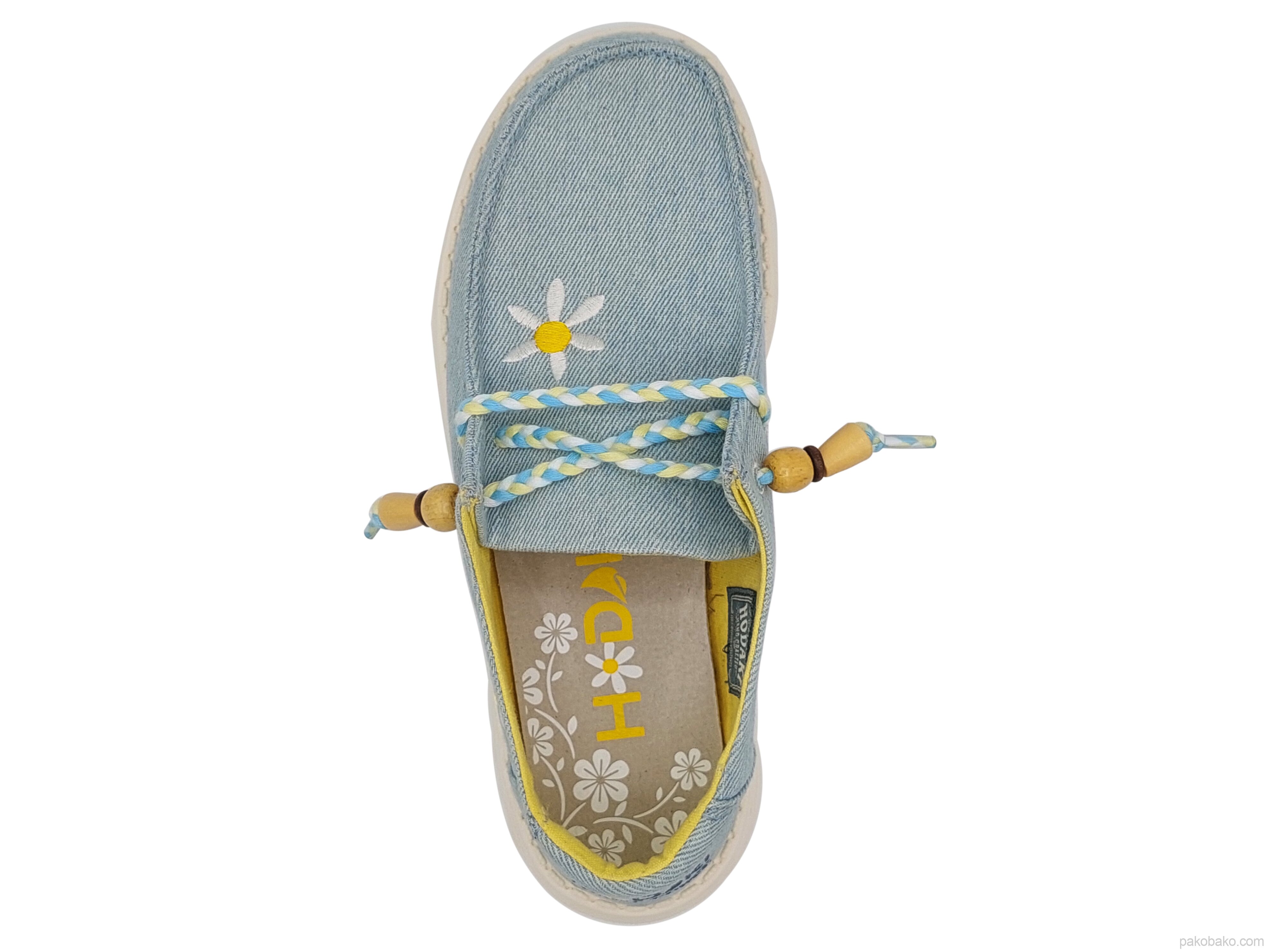 Buty wsuwane Hodaki BORA HIPPIE BLUE