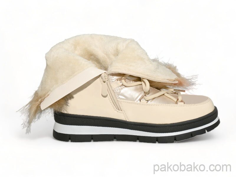 Snow Boots Qh A806 Beige